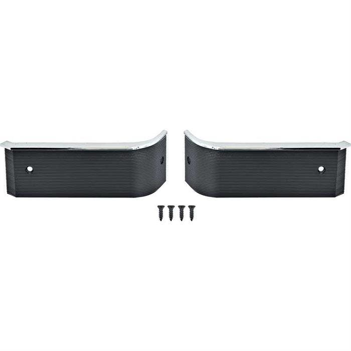 OER MB1688 1968 Mopar B-Body Black Ribbed Lower Dash Panel Trim