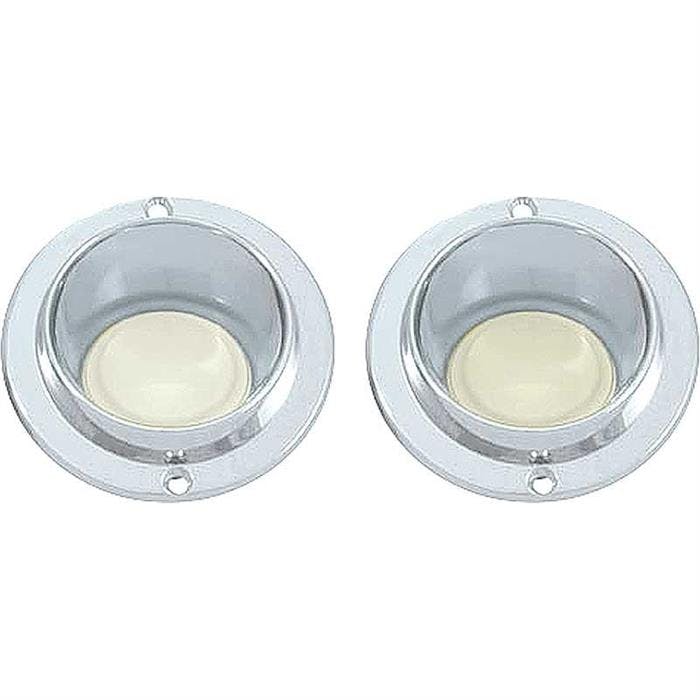 OER MB896 64-70 Mopar B-Body Console Lamp Lens/Bezel Assembly,Pr