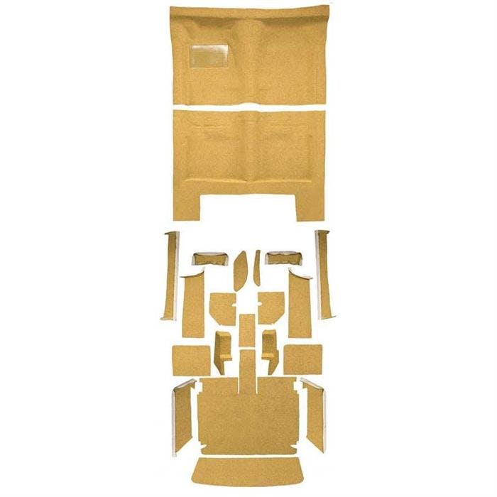 OER MB944520 67 Dodge Charger Complete 20 Piece Gold Carpet