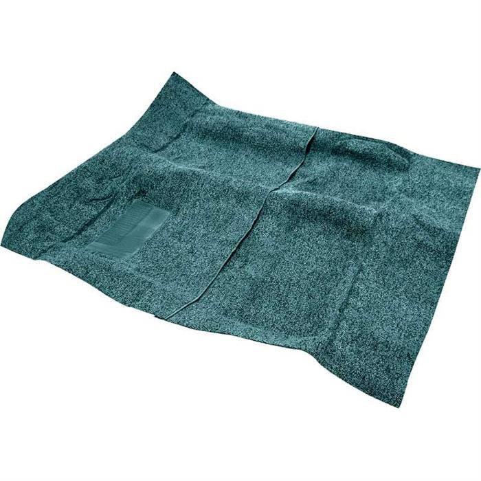 OER MB9801002 1963-64 Turquoise Tuxedo Loop Carpet