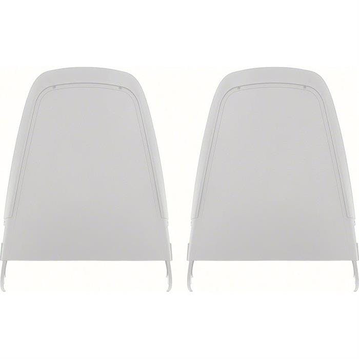OER MD473200 70-71 Mopar A/B/E-Body White Bucket Seat Back Panels