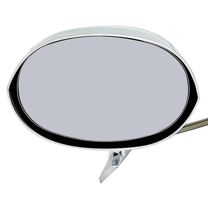 OER ME1642 70 Mopar E-Body Chrome Outer Door Bullet Mirror, RH