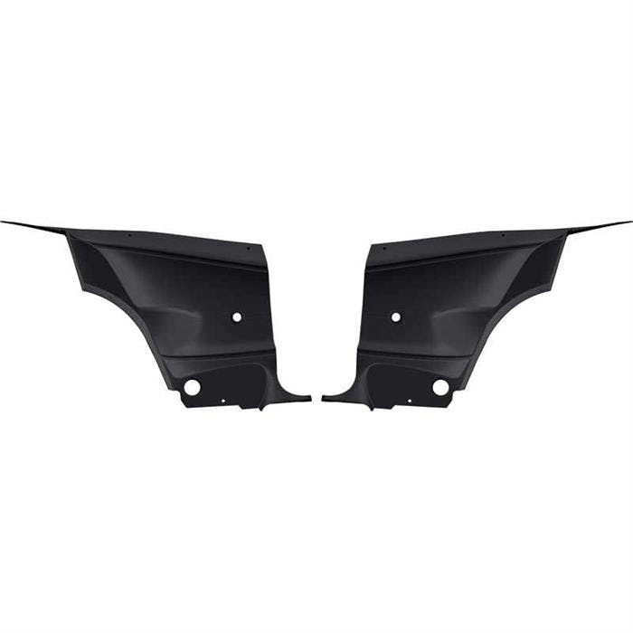 OER ME860100 1970-74 Barracuda, Black Rear Panels