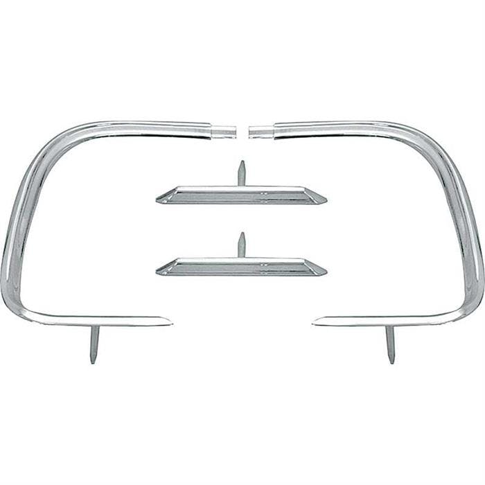 OER MN1608 68 Dodge Charger 4 Piece Outer Tail Panel Molding Set
