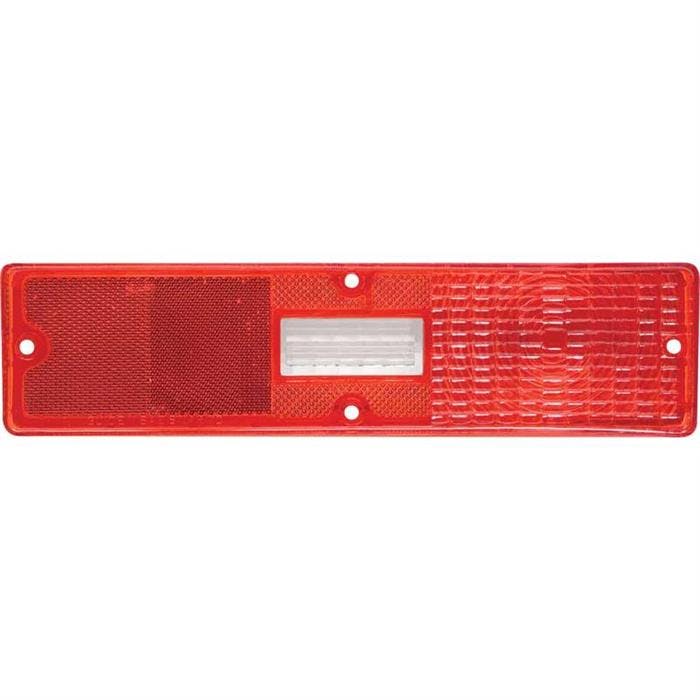 OER N5504 70-71 Nova Tail Light Lens,RH w/Rectangular Backup Lens