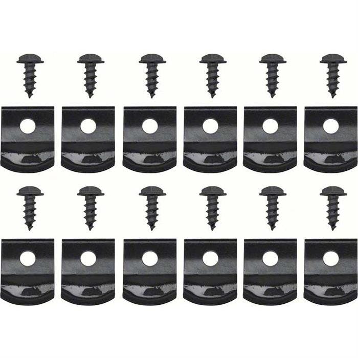 OER *R13956 Rocker Molding Clip Set w/Screws