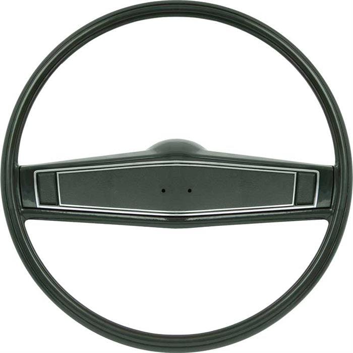 OER *R3497 69-70 Steering Wheel Kit, Dark Green,Standard Interior