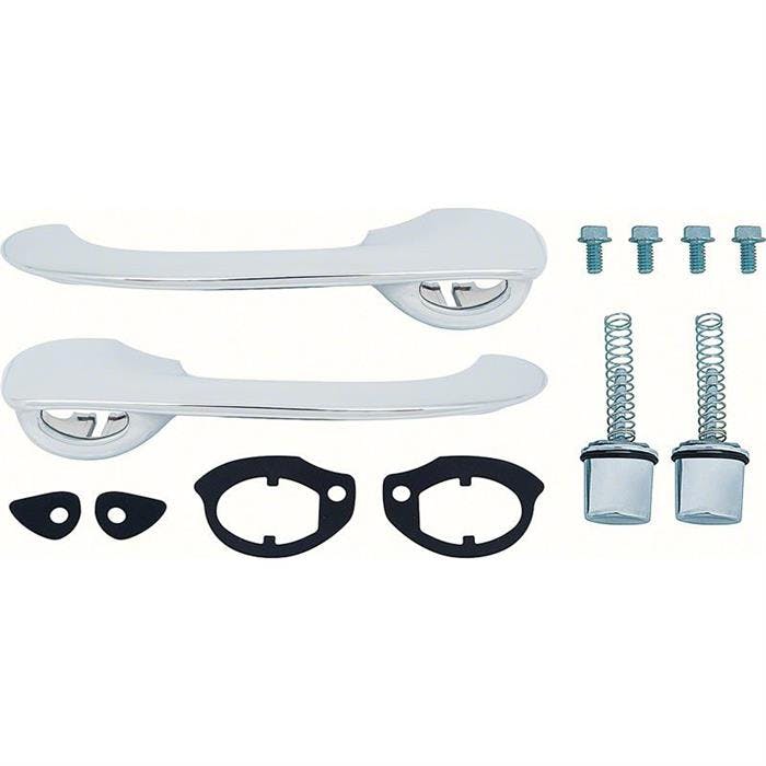 OER R5051 1966-67 Nova Front Outer Door Handle Set