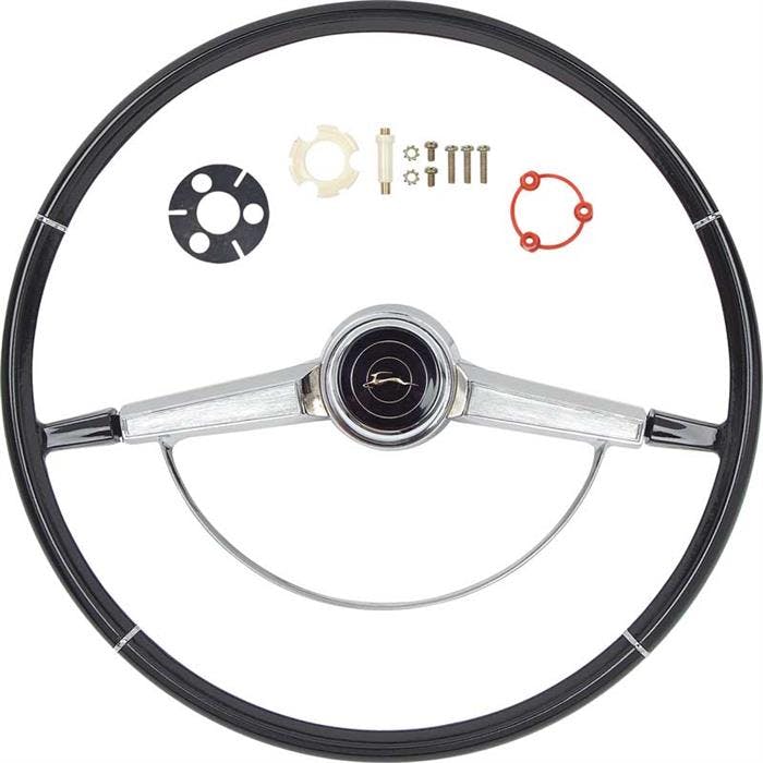 OER *R66001 1966 Impala Steering Wheel Kit, Black