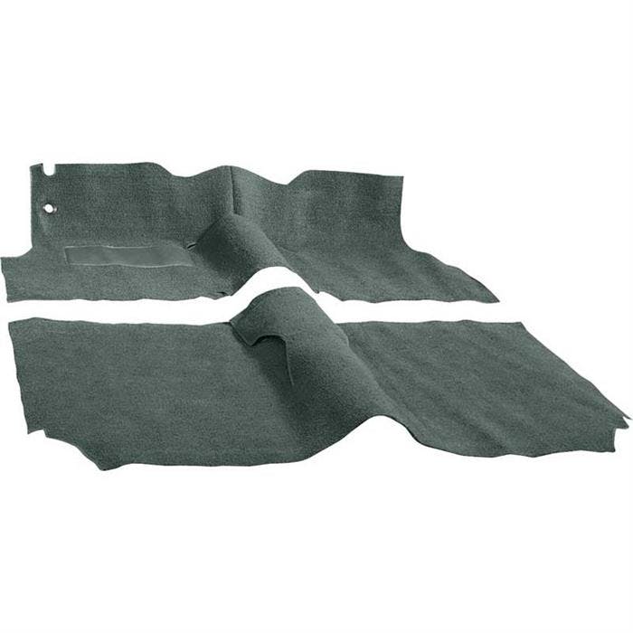 OER TF101335 55-57 Chevy Gunmetal Gray Universal Molded Carpet