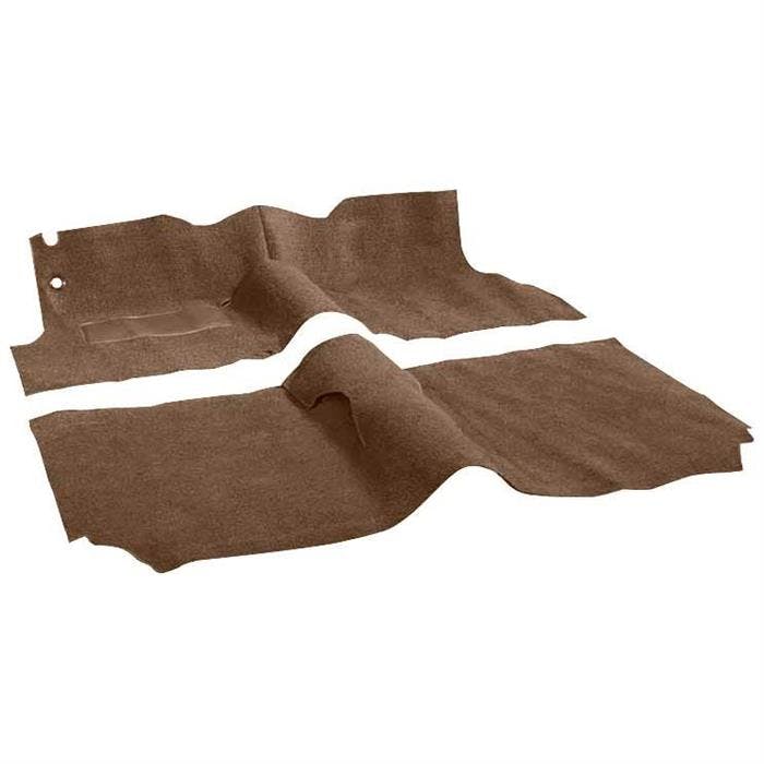 OER TF101817 55 Sedan w/Bench Medium Saddle Molded Loop Carpet St