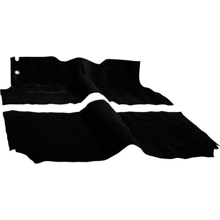 OER TF104401 56 Chevy Sedan Black Daytona Weave Cut/Sewn Carpet