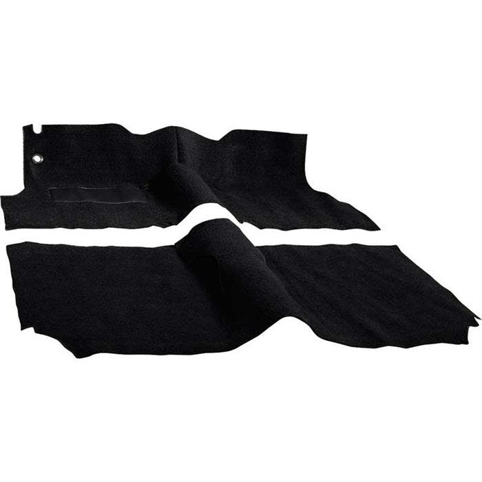 OER TF106401 1957 Sedan w/Bench Black Molded Loop Carpet Set