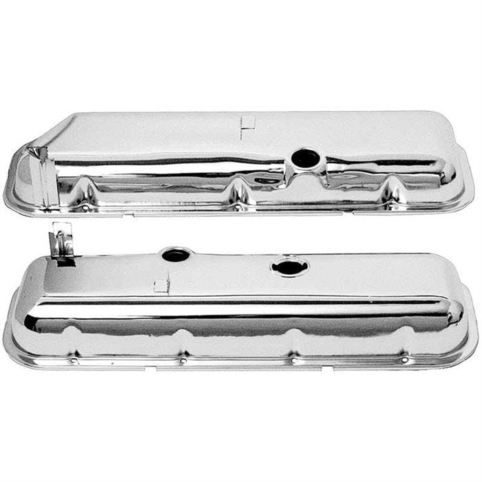 OER VC1212 Chevy 396-454 BB w/Power Brakes Chrome Valve Covers