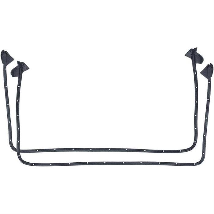 OER WS502 1970-81 Camaro Door Frame Weatherstrip, Pair