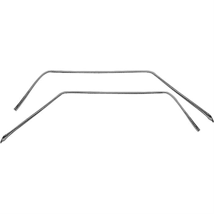 OER WS503 67 Camaro Roof Rail Weatherstrip, Coupe, Pair