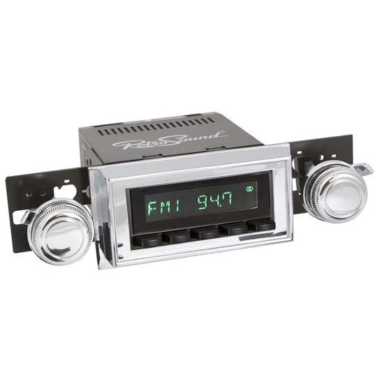 RetroSound HC-108-11-72 Hermosa Radio, 1958 Impala, Chrome