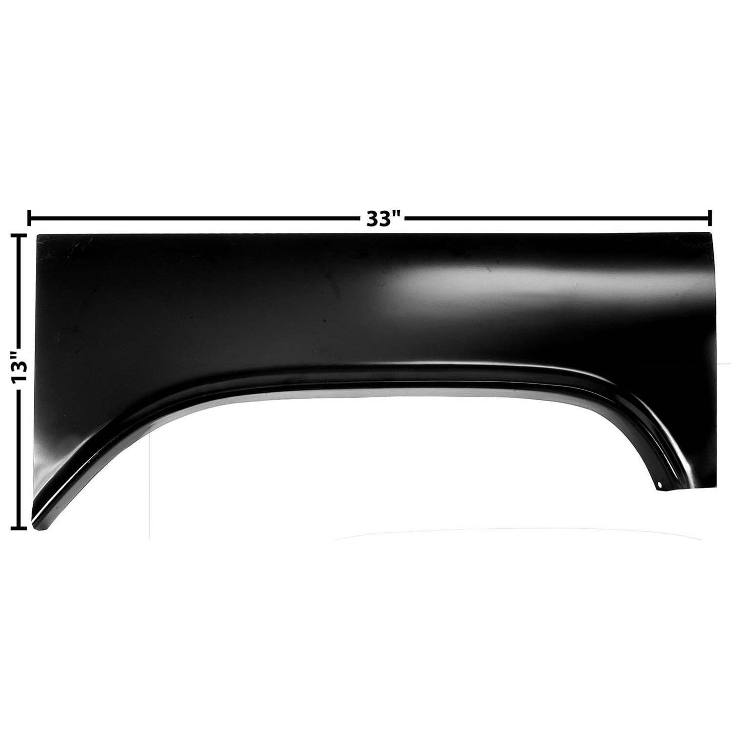 Dynacorn 1160QG Bed Center Wheel Arch Panel, RH, 1960-66 Chevy Pickup
