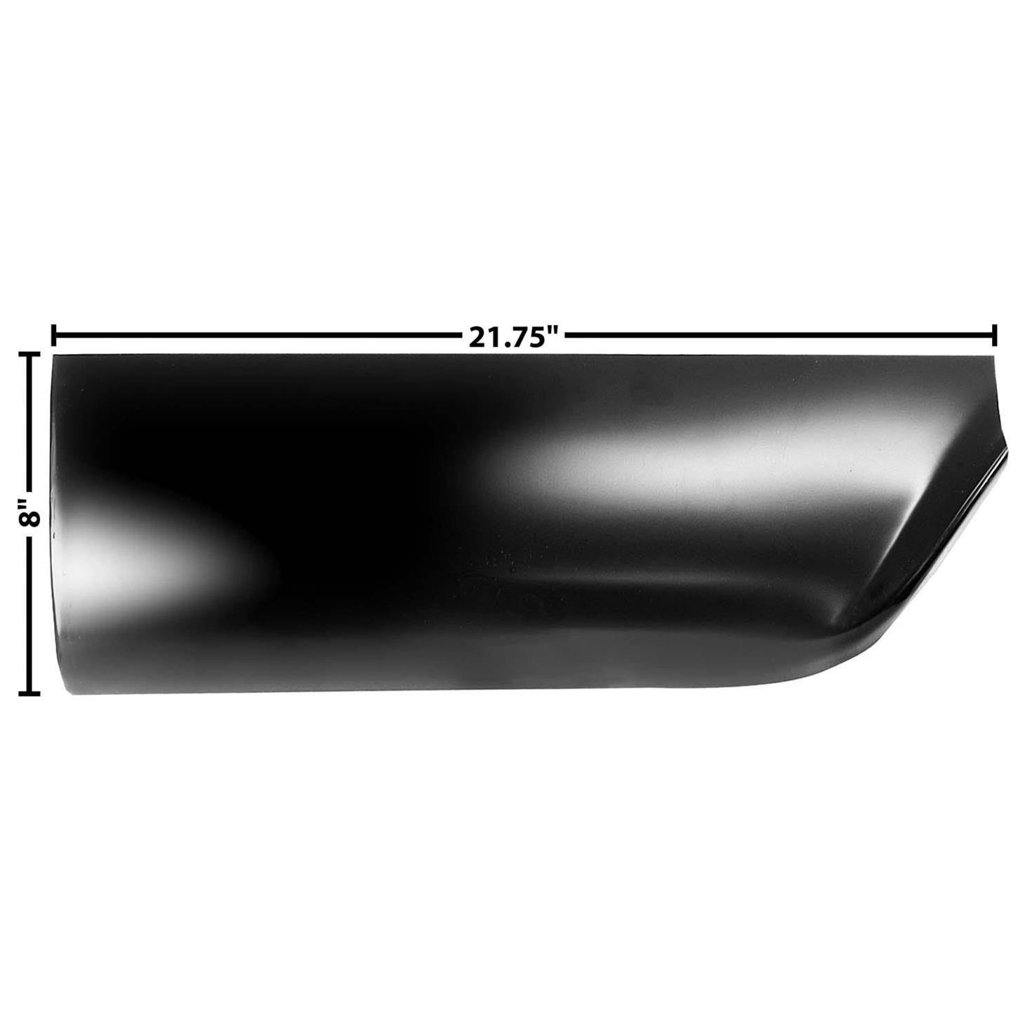 Dynacorn 1160QE Rear Lower Section Bed, RH, 1960-66 Chevy Pickup