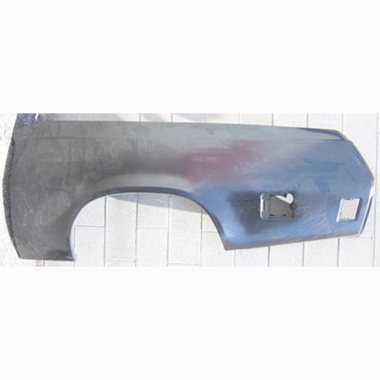 Sherman 709-50ER 73-77 El Camino RH Quarter Panel Skin, Steel