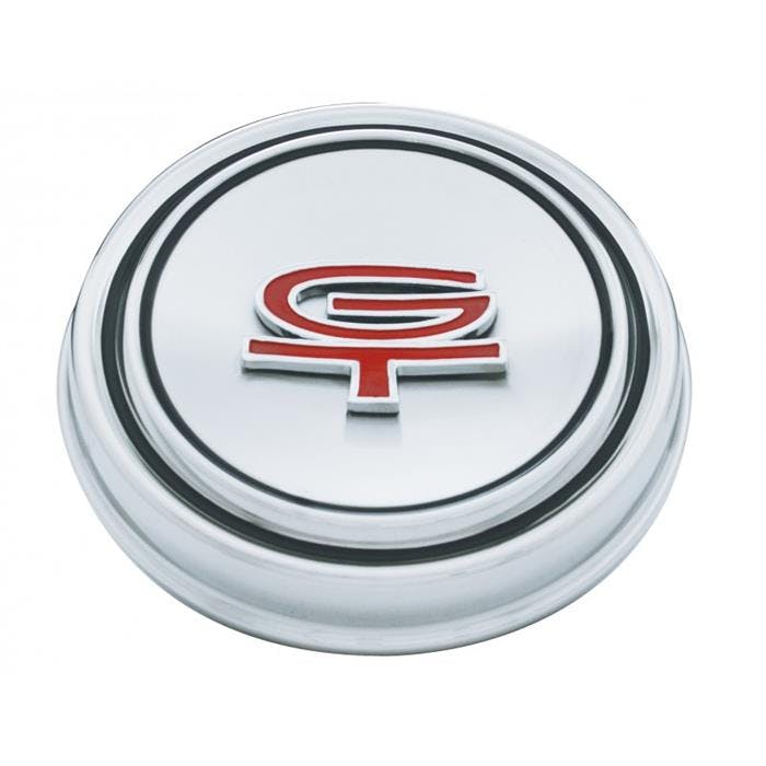 United Pacific A6046 Hub Cap, 1968-1969 Mustang, GT Emblem