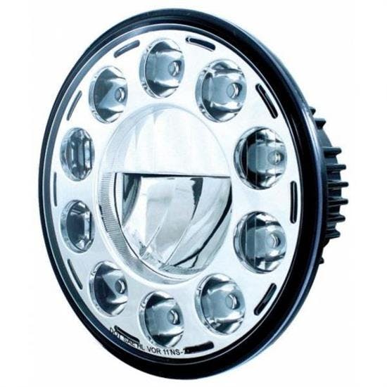 United Pacific 31355 7 Inch Crystal Headlight, Chrome