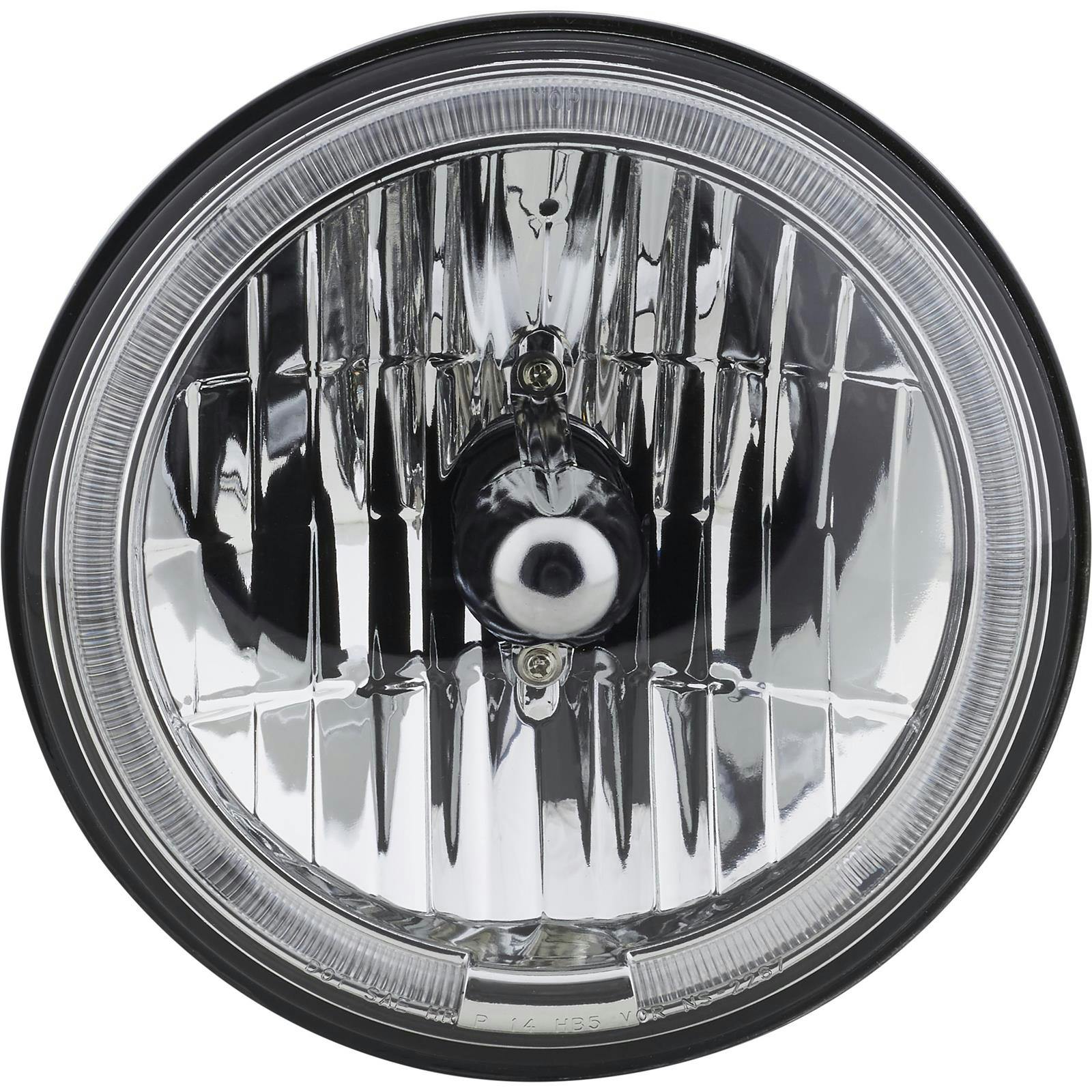 United Pacific 31284 7 Inch Dual Function Headlight, Black