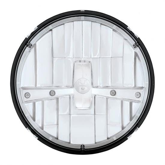 United Pacific 31391 7 Inch Dual Function Headlight, Chrome