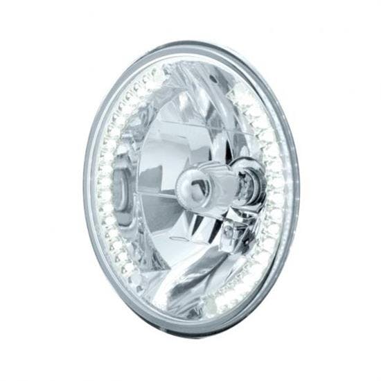 United Pacific 31379 7 Inch Crystal Headlight W/ Position Light