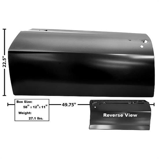 Dynacorn 1075F Door Skin Panel, Left Hand , 1969 Camaro