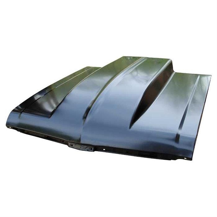 AMD 300-3068-4 Reproduction Cowl Hood, 4 Inch, 1968-72 Nova