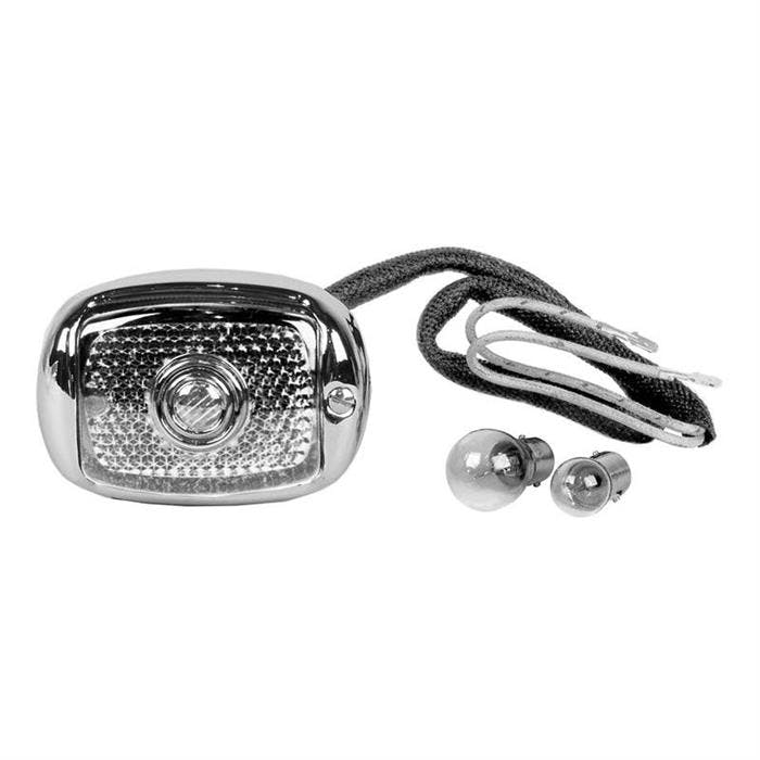 Dynacorn LP19 Tail Lamp RH 40-53 Chrome Chevy
