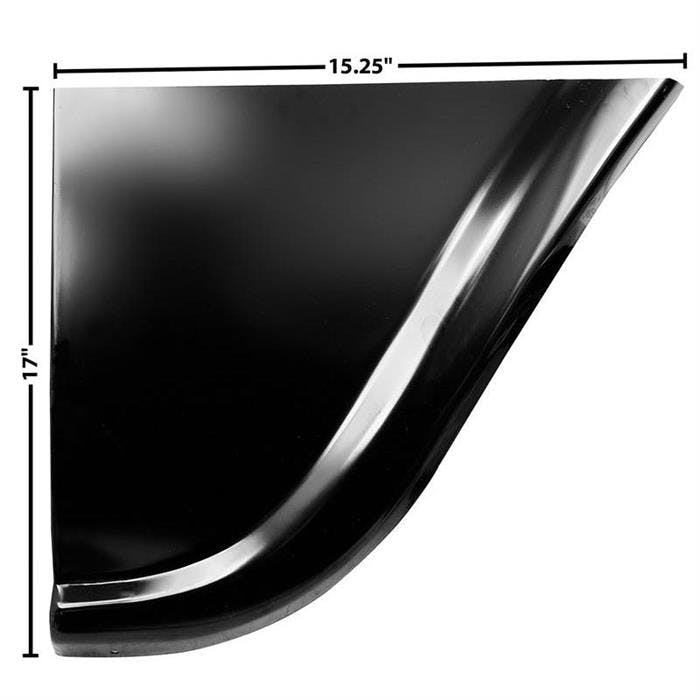 Dynacorn 1097QG Fender Rear Lower Panel RH 58-59 Chevy