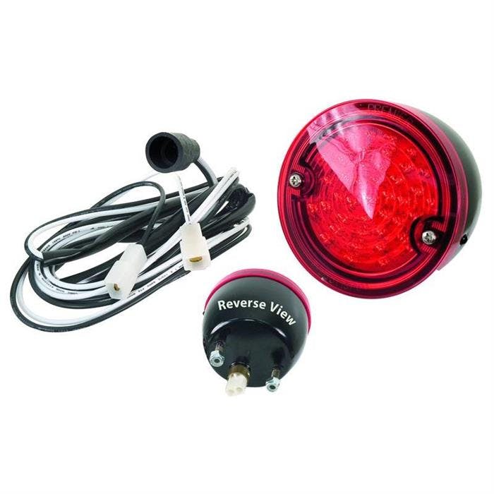 Dynacorn CTL6066BR Tail Light Red W/ Black Housing 60/6 Chevy