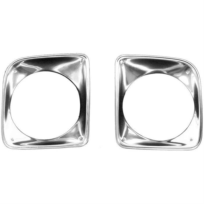 Dynacorn 1115G Head Lamp Bezel 67-68 Pair Chevy