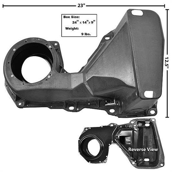 Dynacorn 1100S Evaporator Box 67-72 Chevy