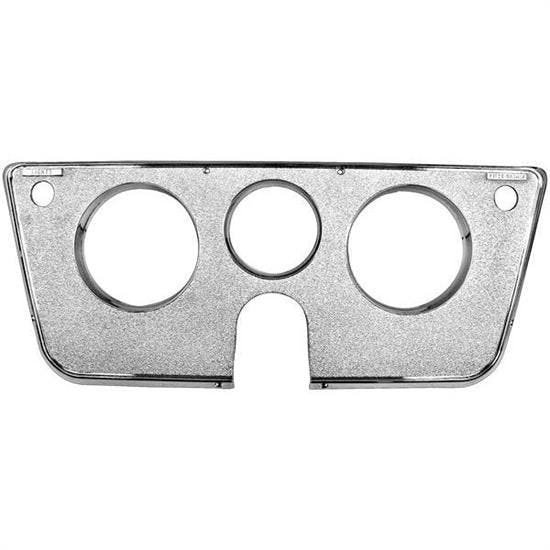 Dynacorn 1146F Gauge Panel Dash Bezel, 69-72 Chevy, Chrome 3-Hole