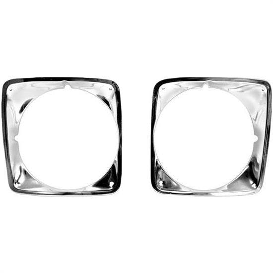 Dynacorn 1115H Head Lamp Bezel 69-72 Pair Chevy