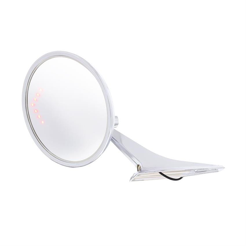 United Pacific 110825 1966-72 Chevy Car LH Mirror with LED Signal