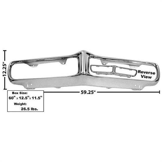 Dynacorn 1049T Front Bumper, 1967-68 Firebird