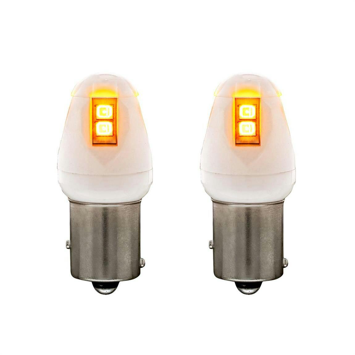 United Pacific 36445 High Power 8-LED 1157 Bulb, Amber