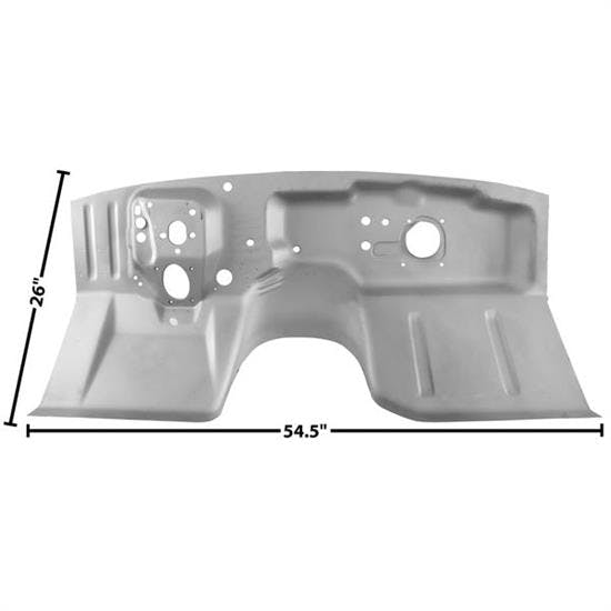 Dynacorn 3631ZAWT 1967-68 Mustang Firewall Weld-Thru Primer