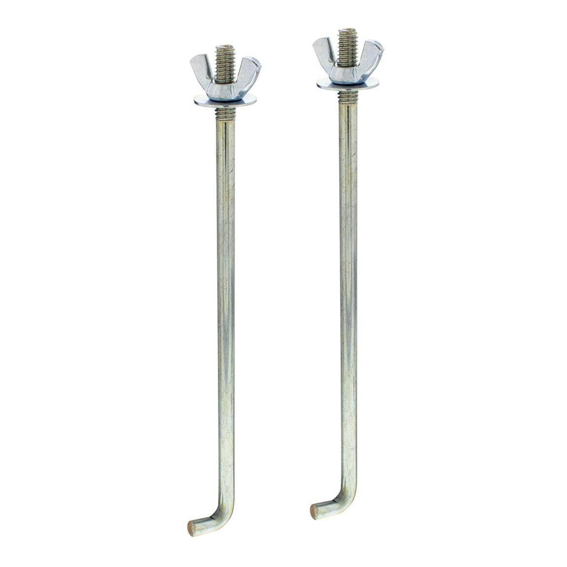 United Pacific 110807 1955-59 Chevy Battery Hold Down Bolt Set