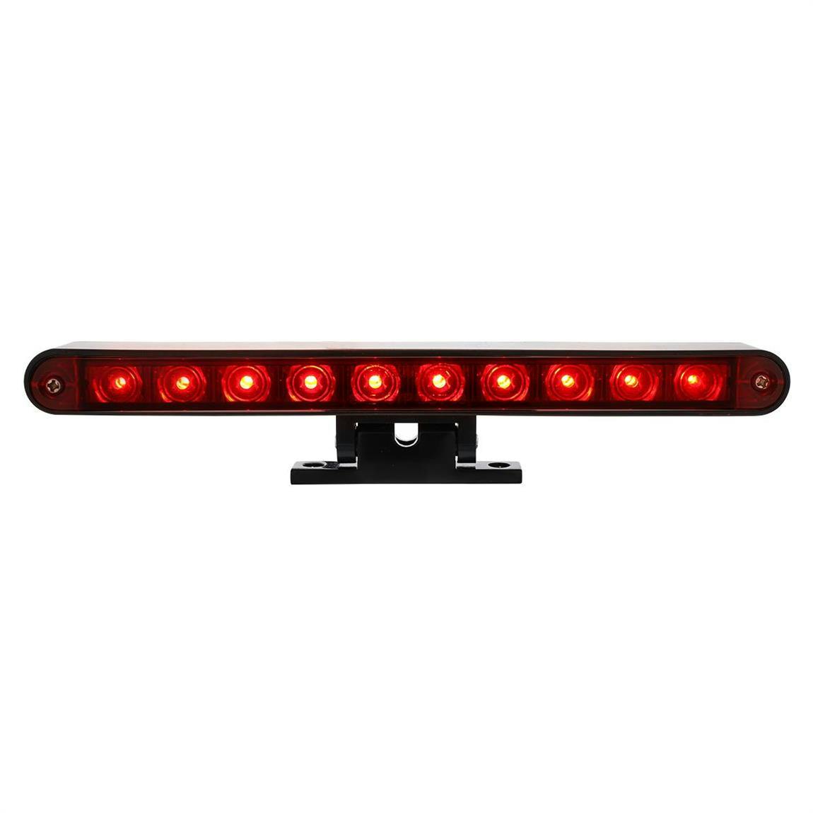 United Pacific 33011 LED Regular 3rd Brake Light, Red Lens, Black