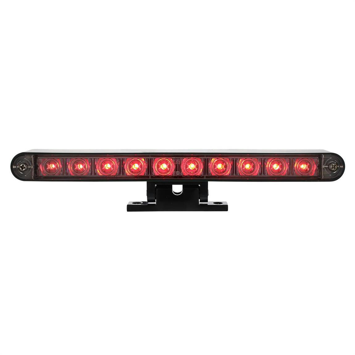 United Pacific 33014 LED Regular 3rd Brake Light, Clear, Black