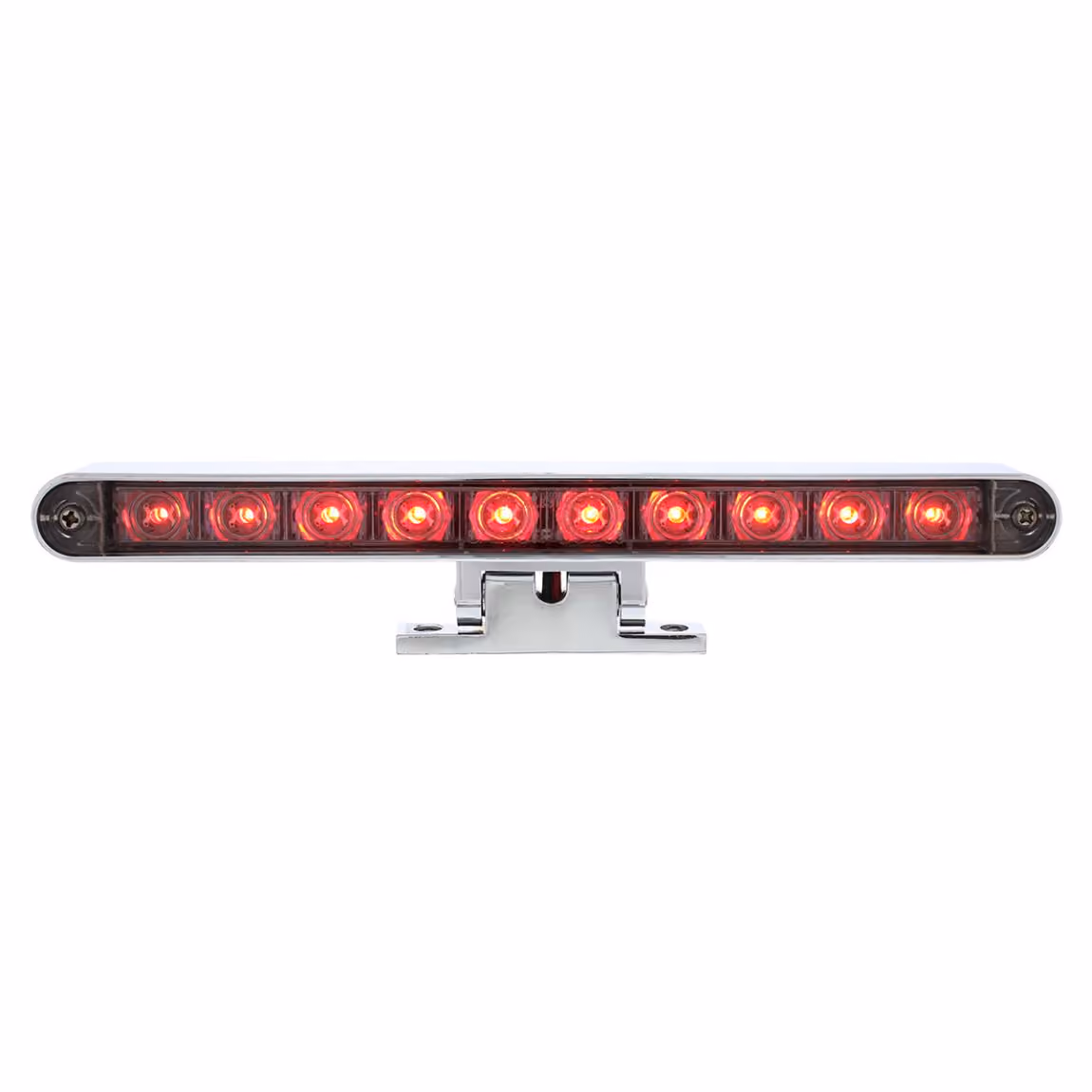 United Pacific 33013 LED Regular 3rd Brake Light Clear Chrome