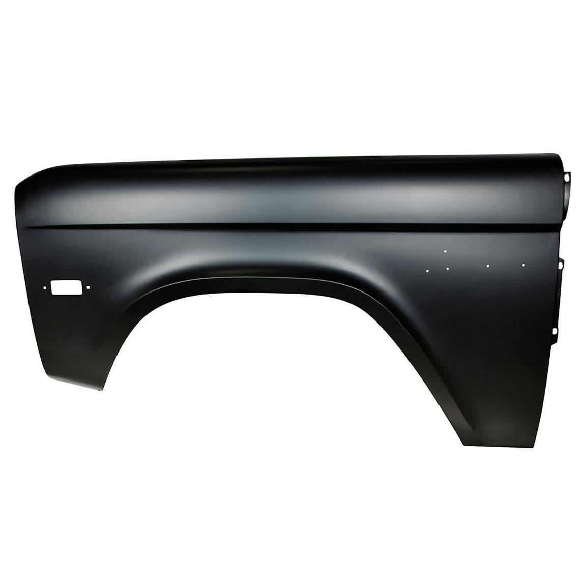 United Pacific 110903 70-77 Ford Bronco Front Fender W/ Holes, LH