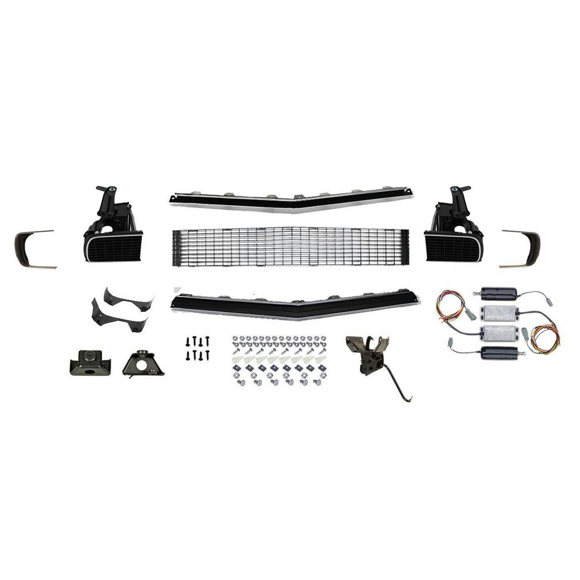 Speedway Motors Complete 1968 Camaro RS Headlight Conversion Kit