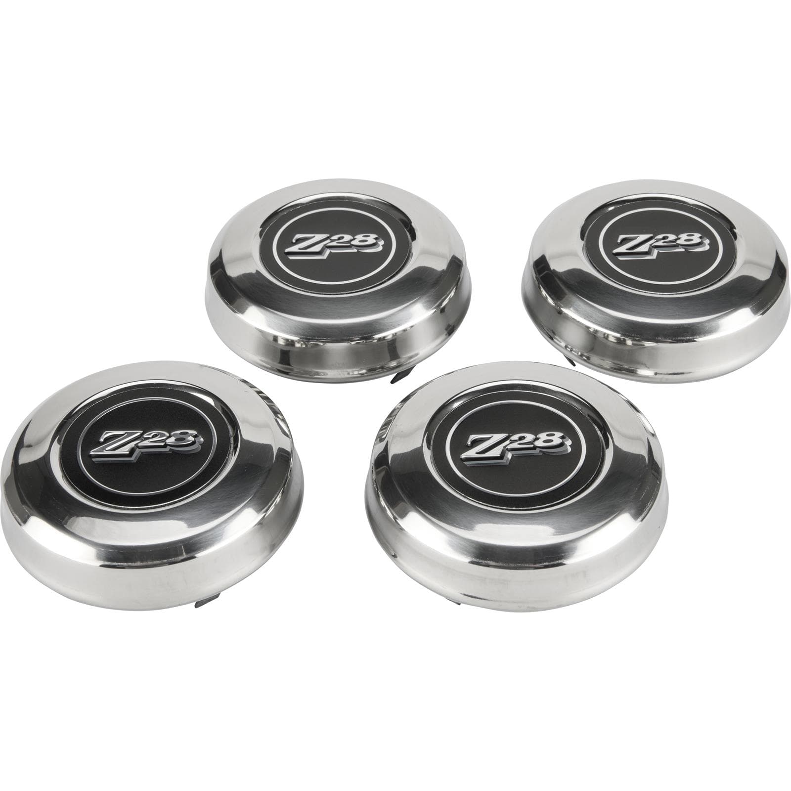 OER 881224 70-78 Camaro Z28 5 Spoke Wheel Center Caps, Set of 4