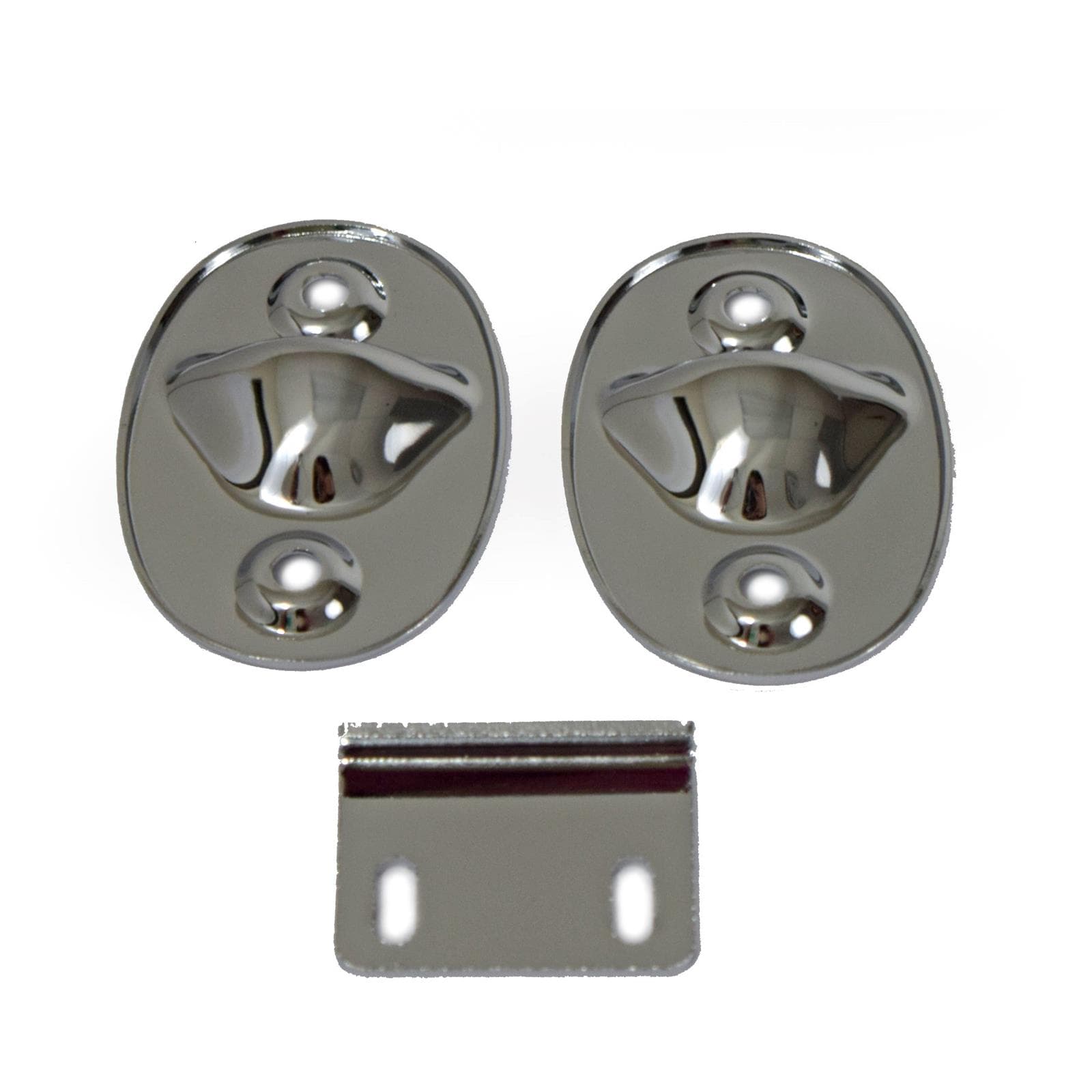 Goldenstar DO20-65TDCP 65-70 Mustang Fold Down Seat Catch Set